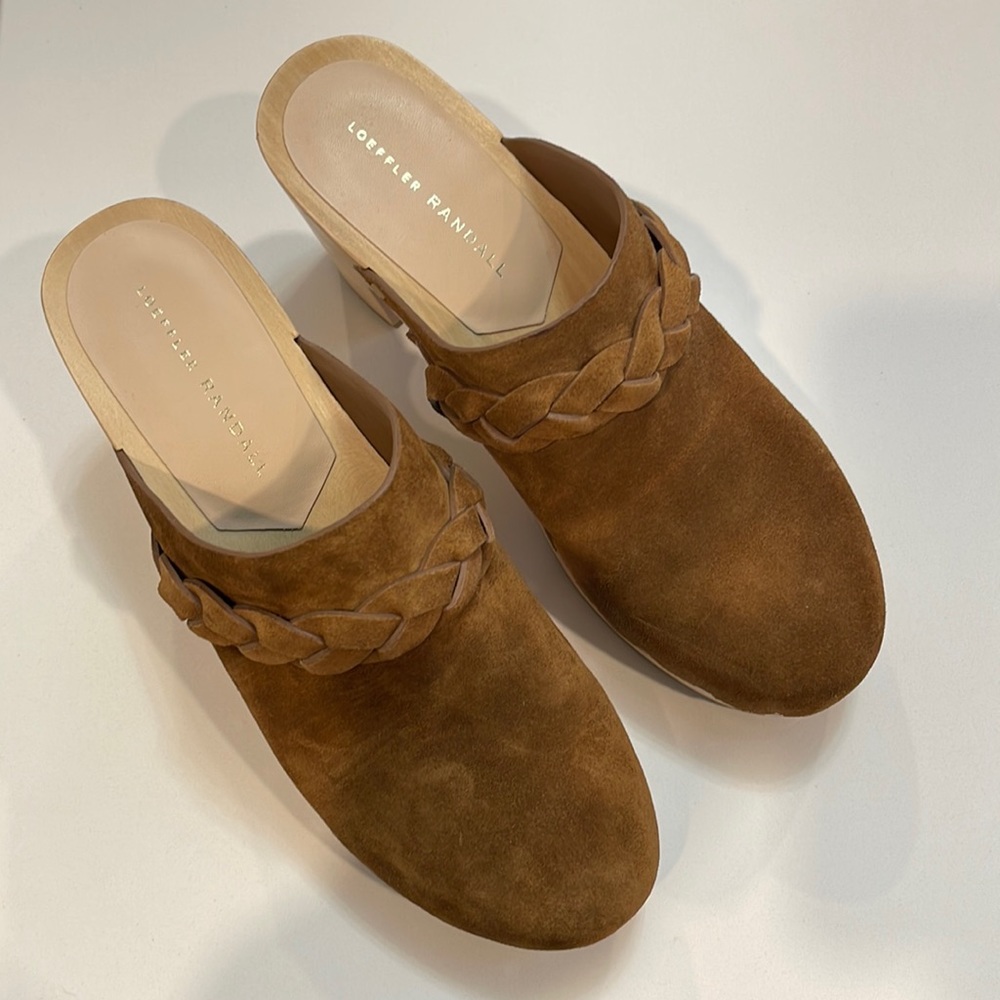 Loeffler Randall suede Clogs